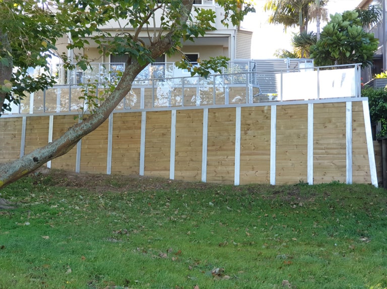 Banks Ave Reserve Retaining